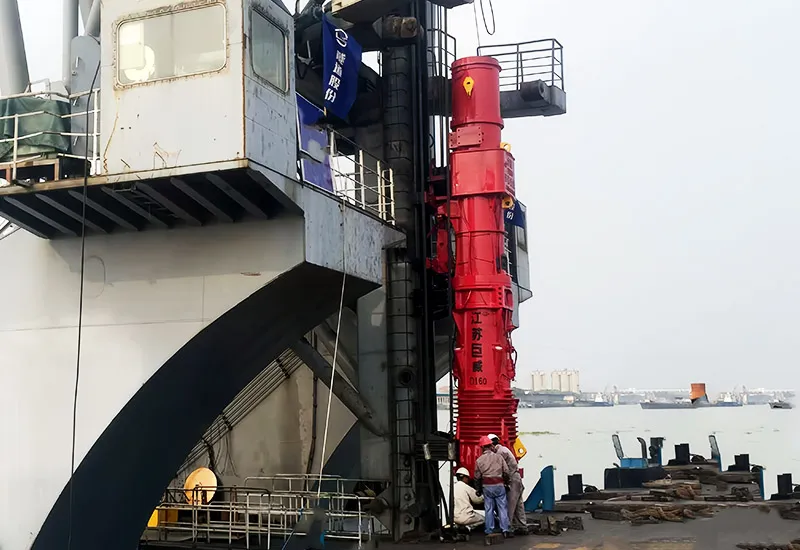 équipement de battage de quai chinois JUWEI