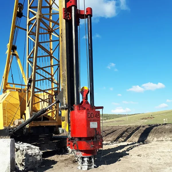 Marteaux diesel DD45 pour le battage de pieux en Indonésie