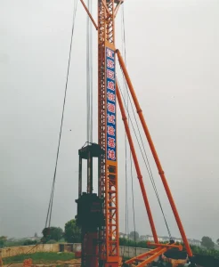 la première plate-forme d'essai du marteau-pilon Juwei
