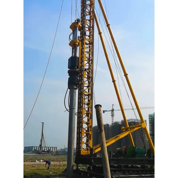 Marteau hydraulique Juwei pour le battage de pieux