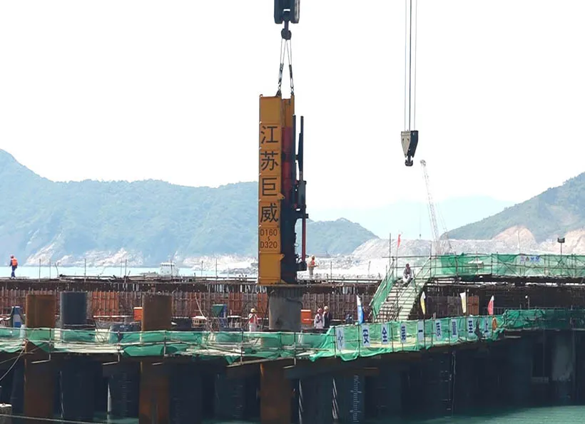 marteaux de battage diesel juwei