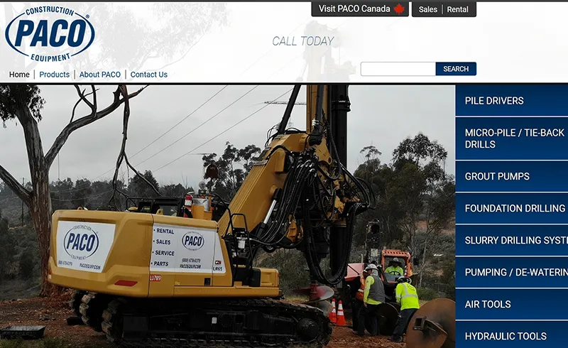 paco equipment inc